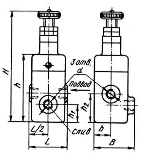 Гидроклапан предохранительный Г 52-2 - рисунок 4
