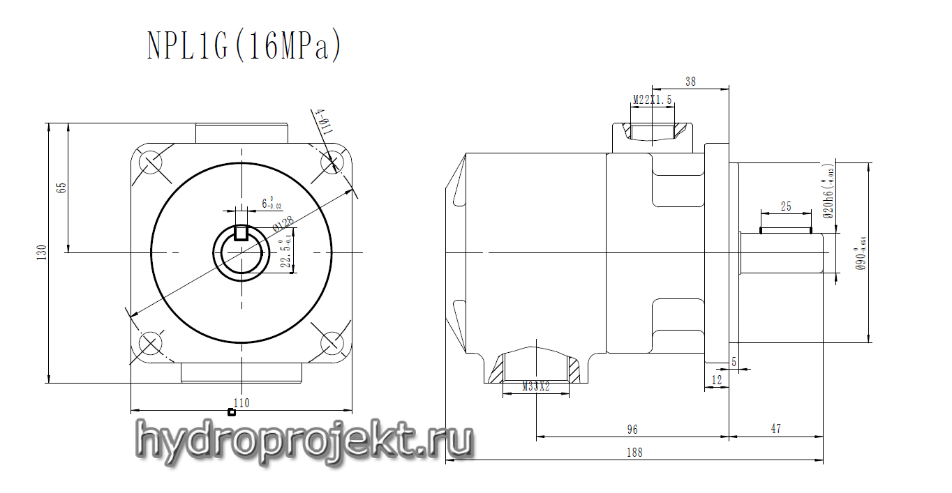 Насос пластинчатый NPLG - рисунок 4