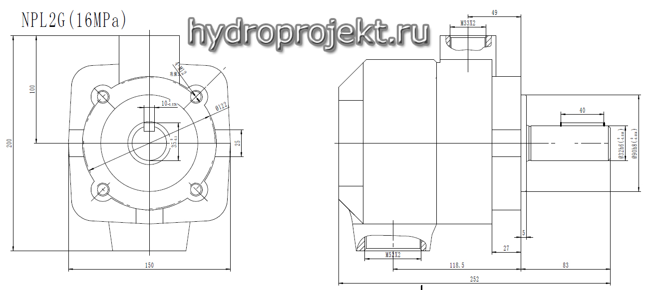 Насос пластинчатый NPLG - рисунок 5